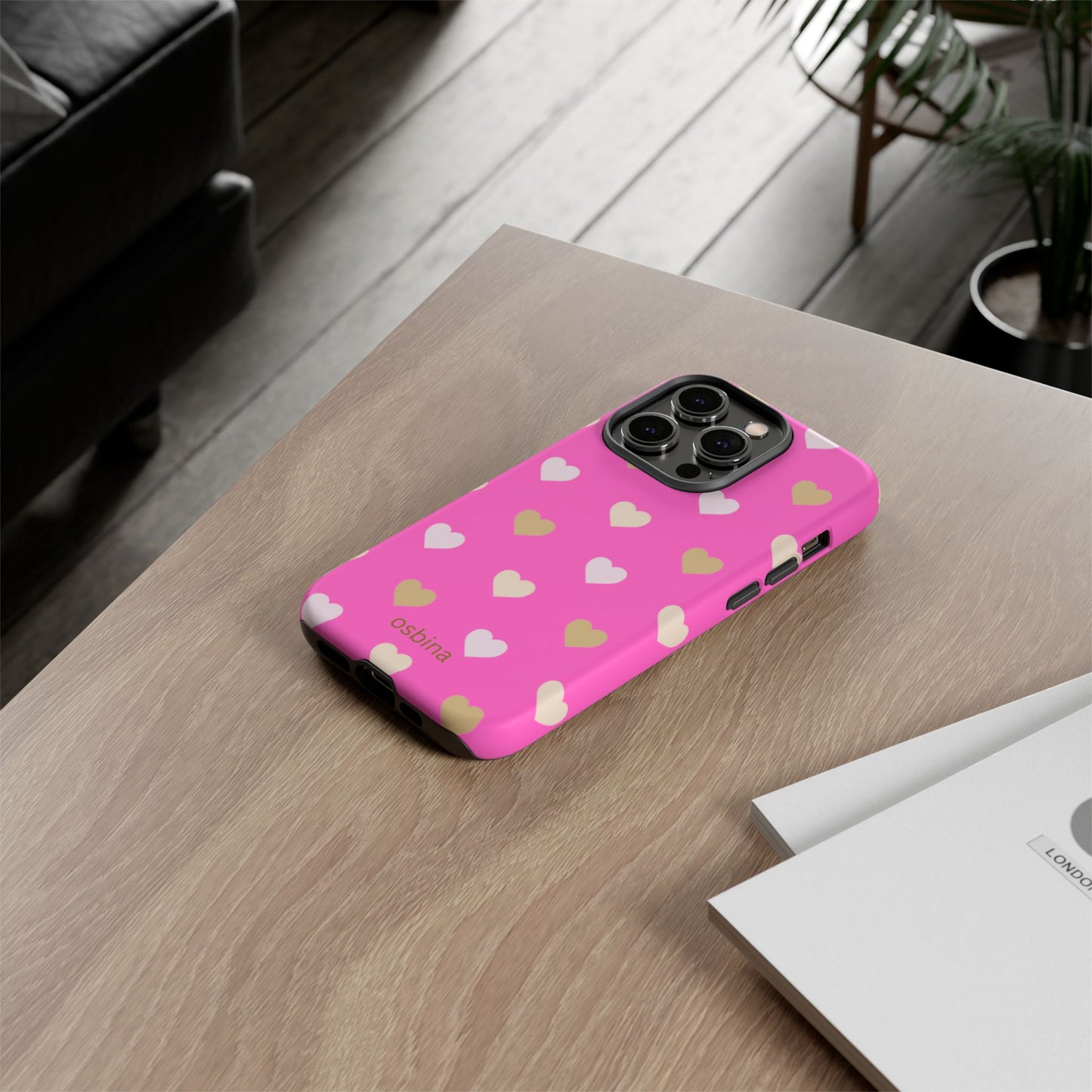 osbina | The Golden Hour Hearts Case | YAYOU Collection Supporting Shine Like Sable
