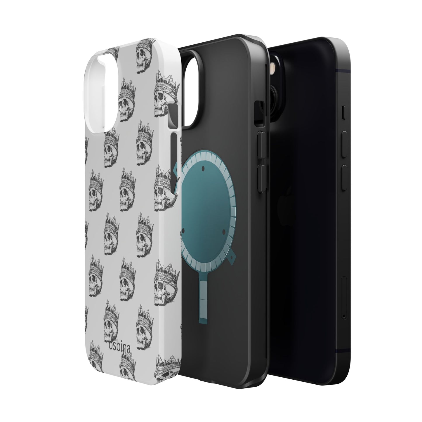osbina | MagSafe compatible for iPhone | Skulls Royale Phone Case | Season Collective Collection
