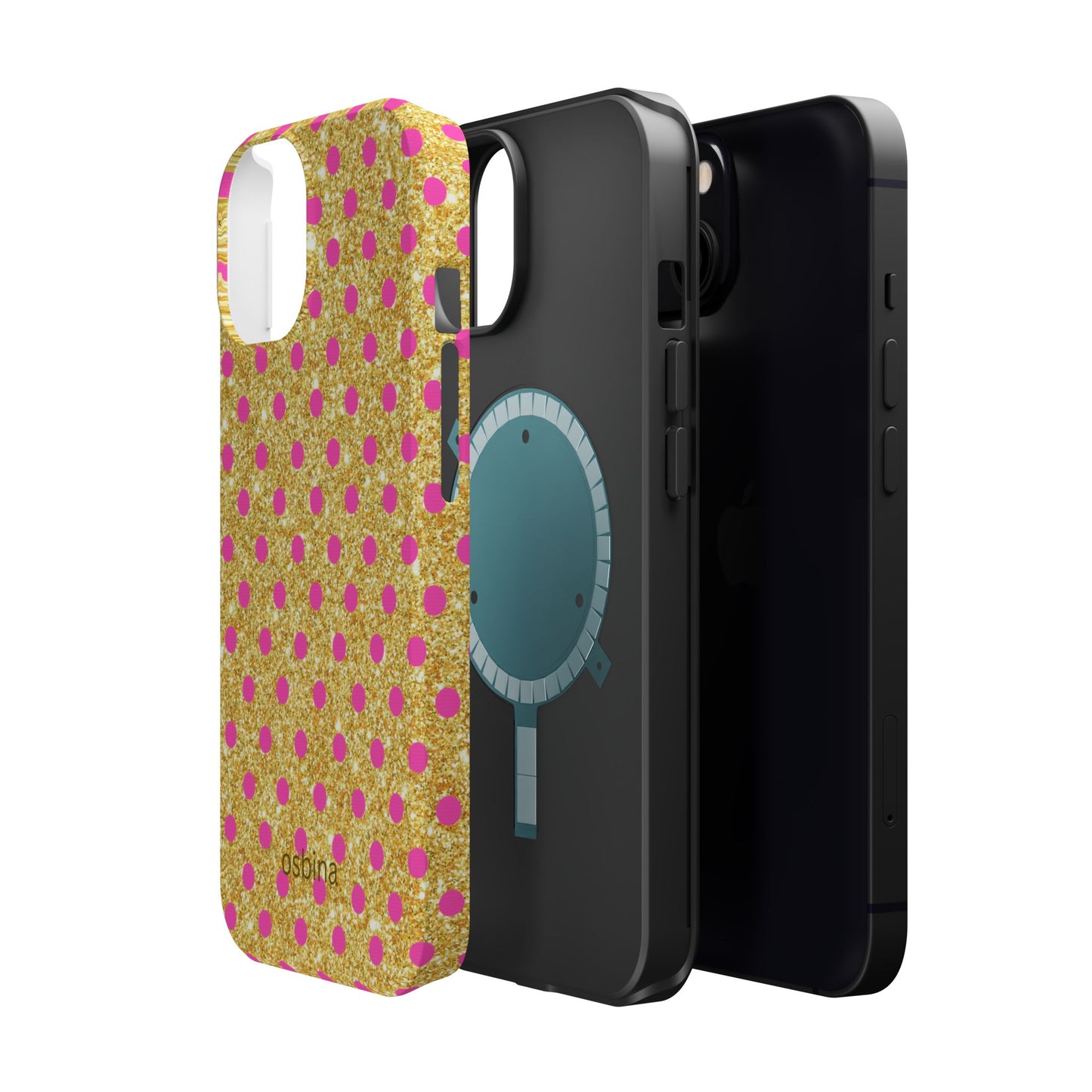osbina | MagSafe compatible for iPhone | The Elara Phone Case | YAYOU Collection Supporting Shine Like Sable