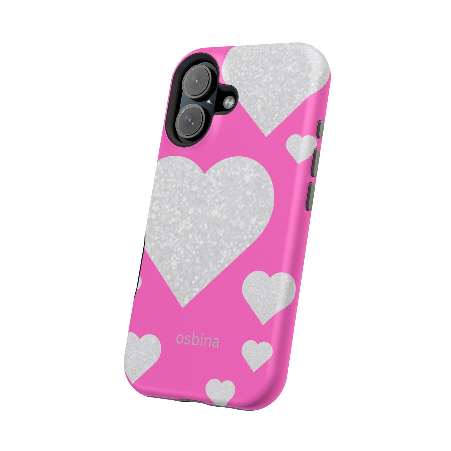 osbina | MagSafe compatible for iPhone | The Shimmering Love Case | YAYOU Collection Supporting Shine Like Sable