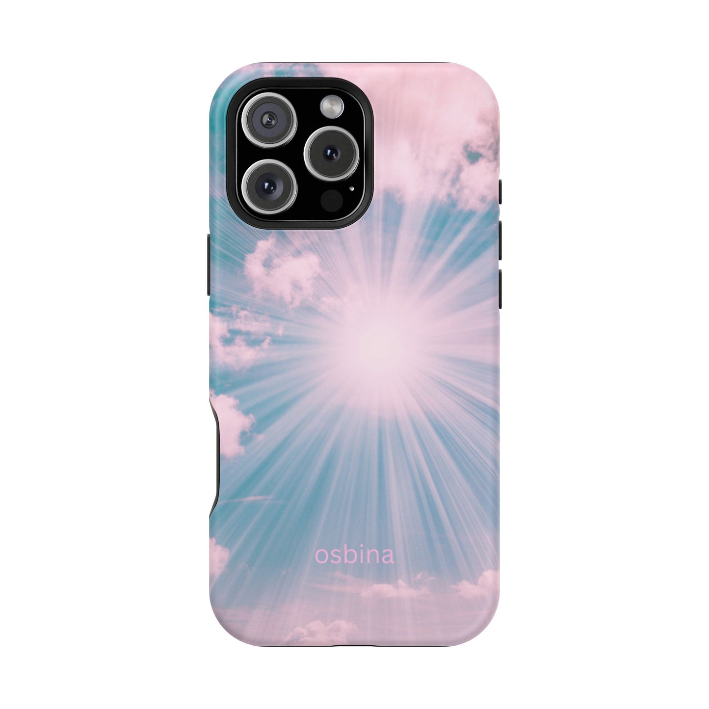 osbina | MagSafe compatible for iPhone | The Sunburst Skies Case | YAYOU Collection Supporting Shine Like Sable