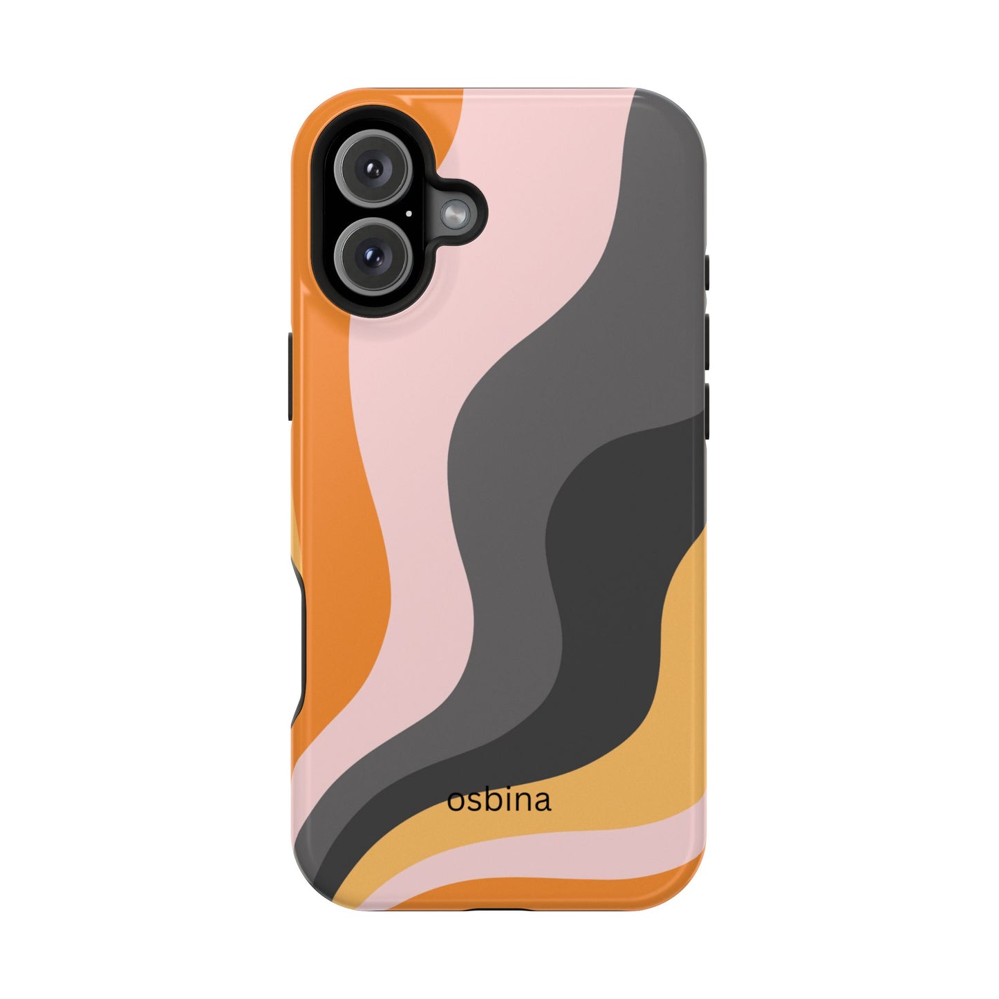 osbina | MagSafe Compatible for iPhone | The Case That Says “Fall, But Make It Fashion” | Retro Swirl Edition | The Season Collective