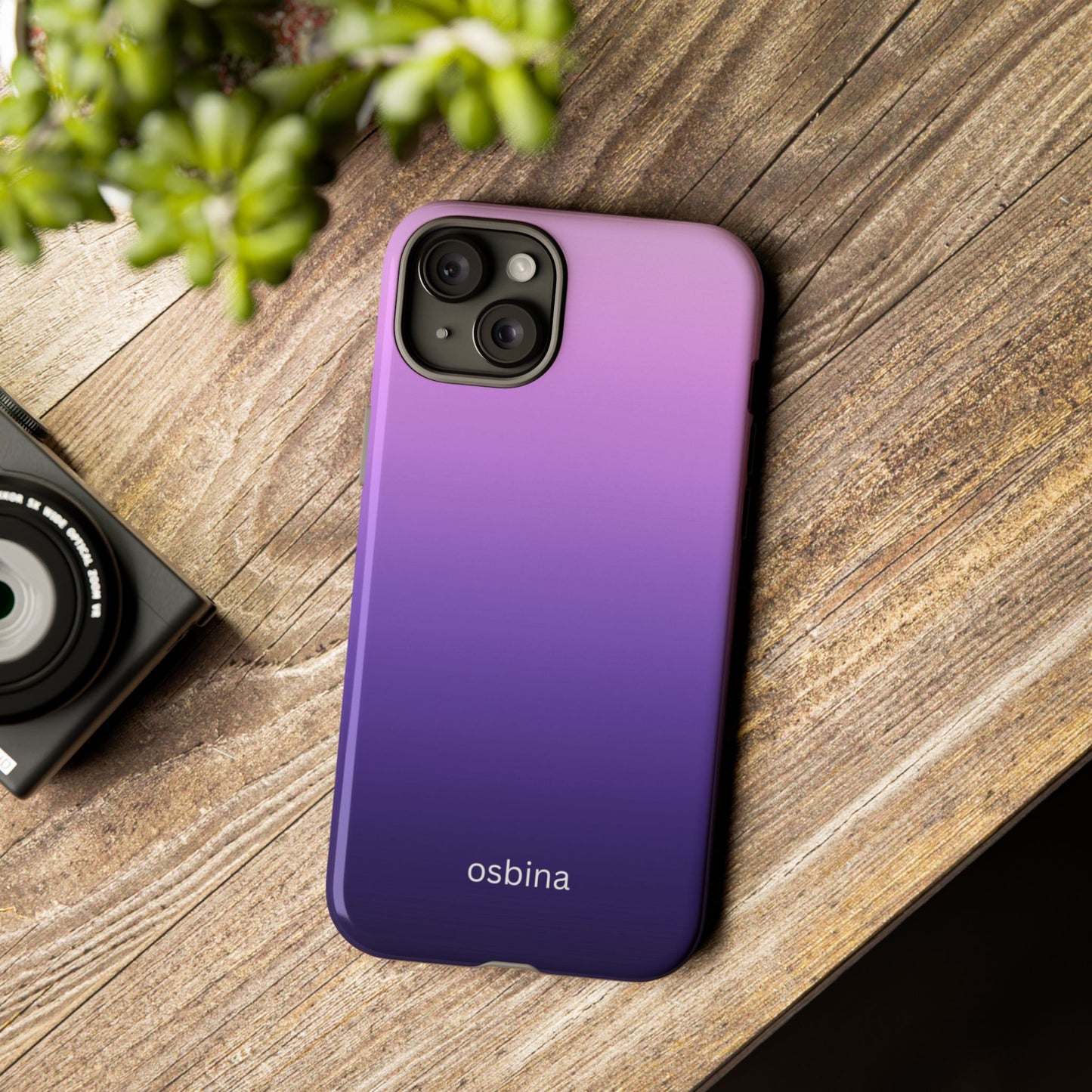 osbina | The Violet Haze Phone Case | Color Edit Collection