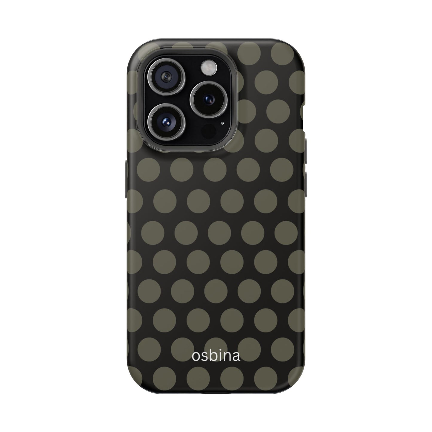 osbina | MagSafe compatible for iPhone | Onyx Chic Phone Case | Modern Muse Collection