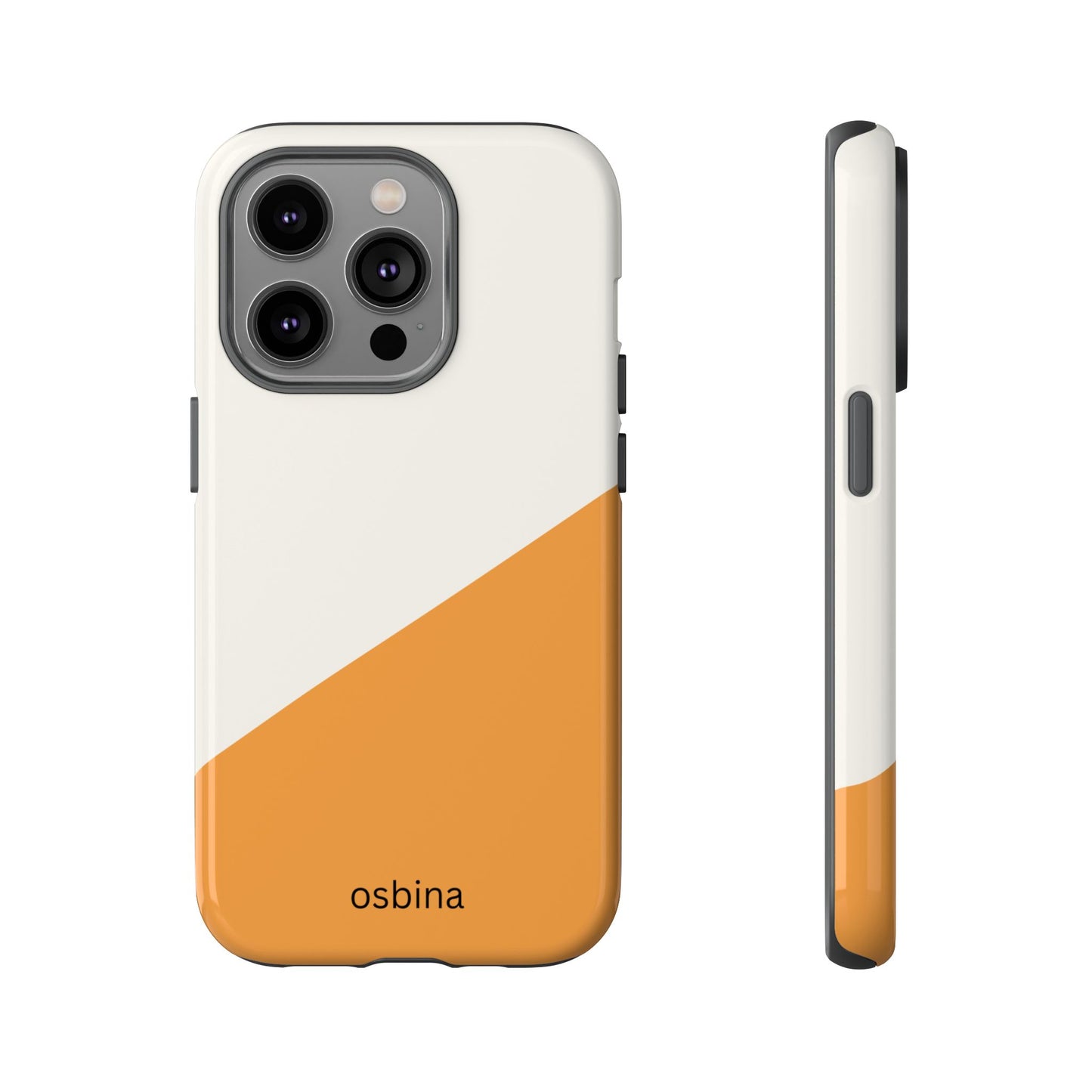 osbina | Divide & Conquer — The Orange + White Split Diagonal Case | The Season Collective