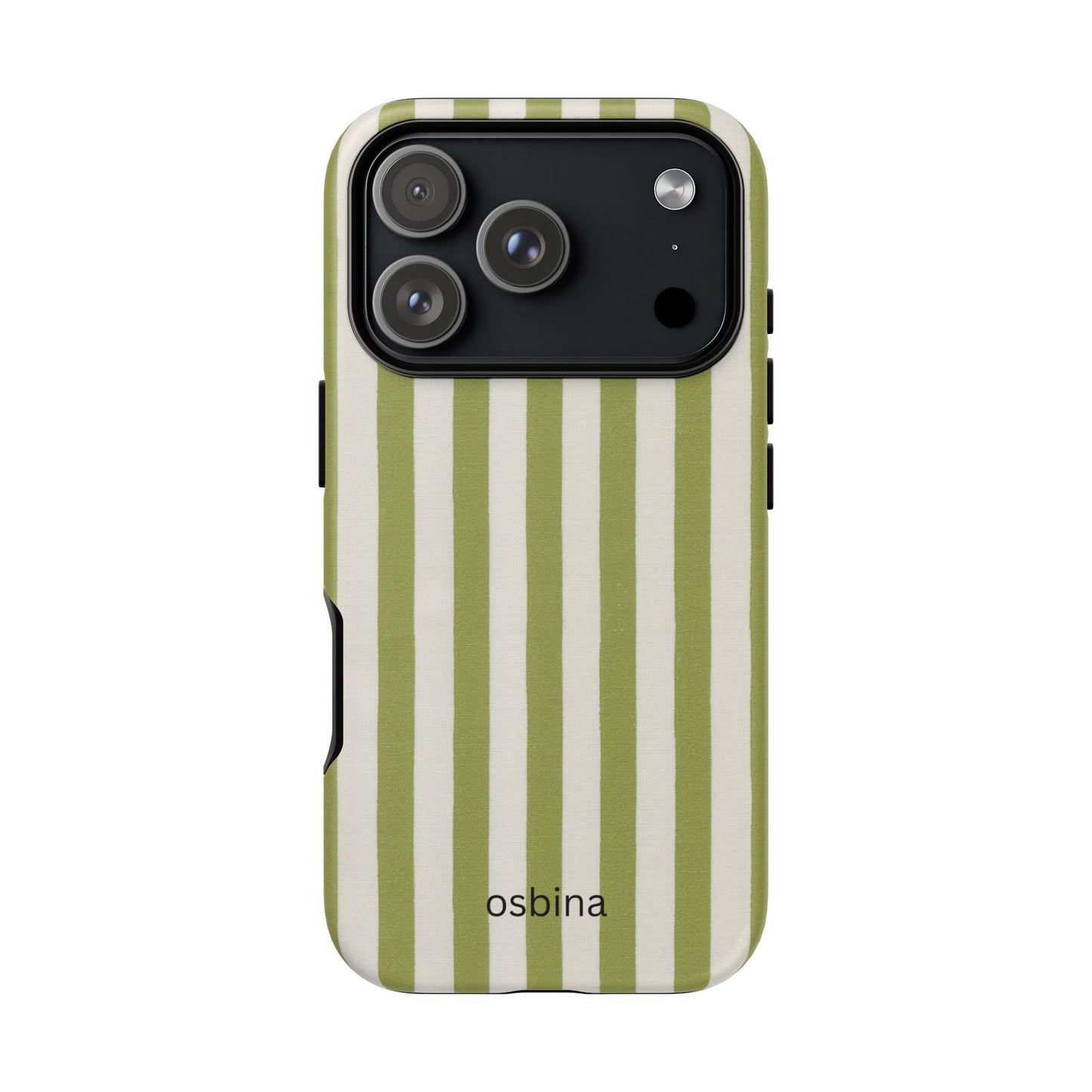 osbina | Verde Stripe Phone Case | Color Edit Collection