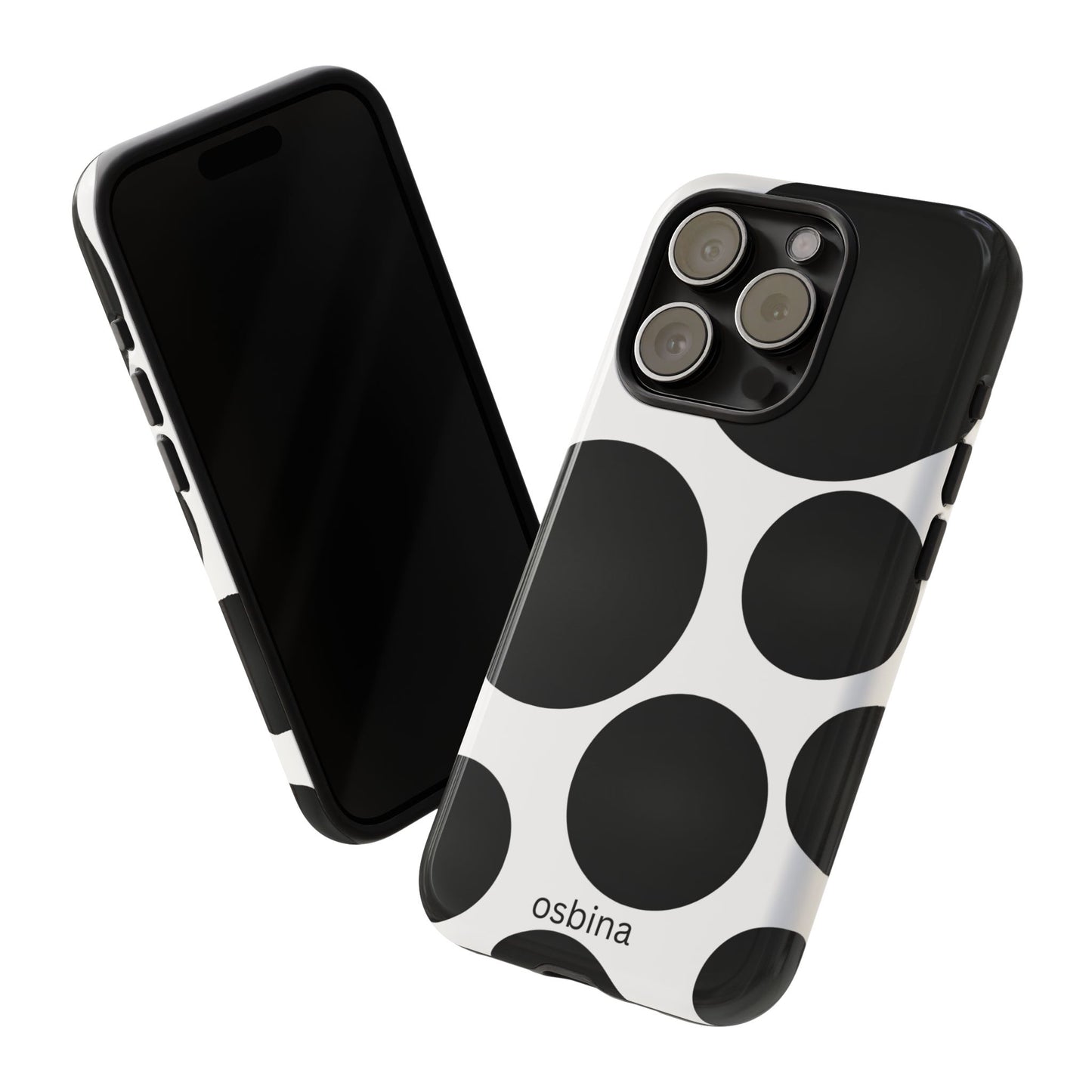 osbina | The Noir Bubbles Phone Case | Modern Muse Collection