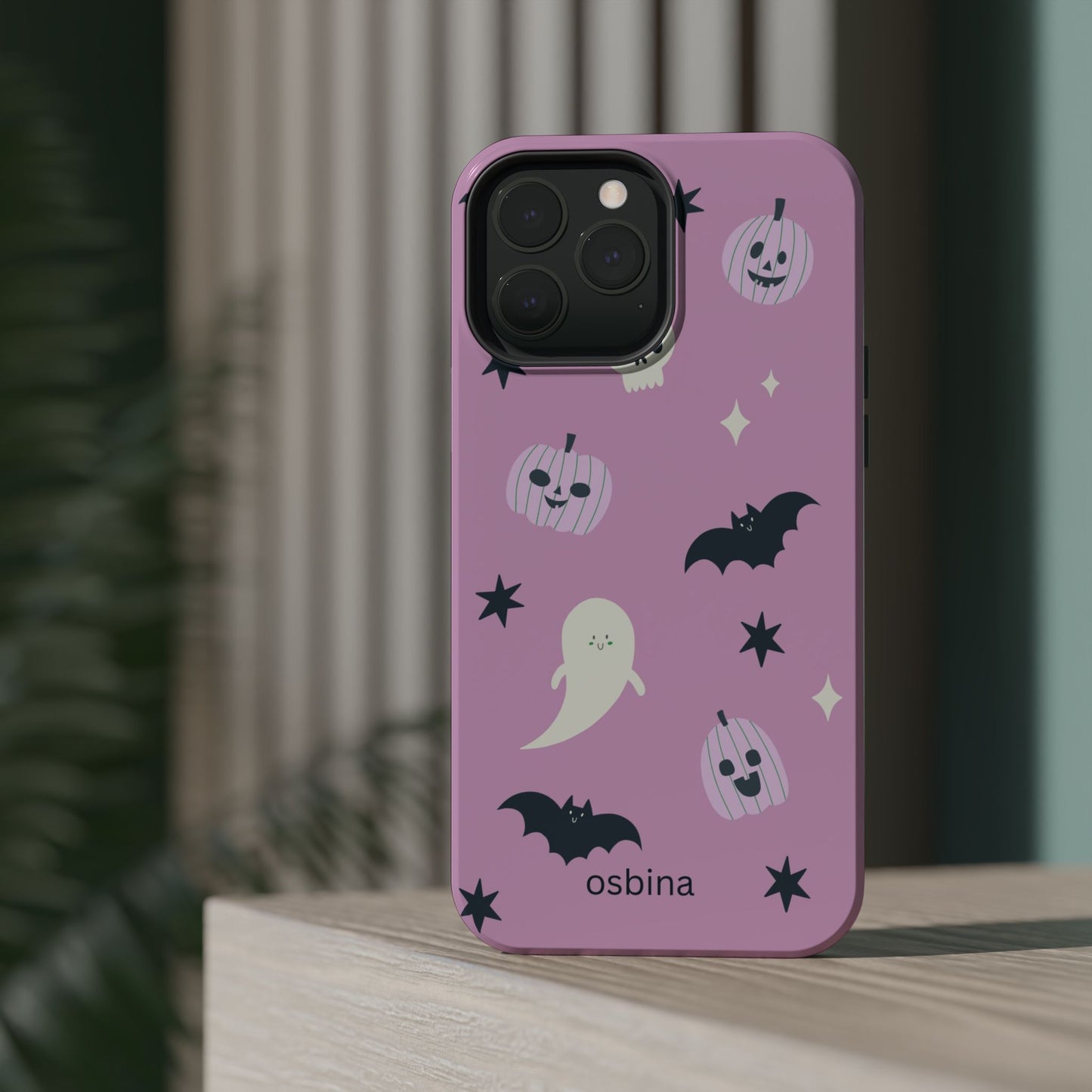osbina | MagSafe compatible for iPhone | Blush Bewitched Limited Edition Spooky Chic Phone Case | Season Collective Collection