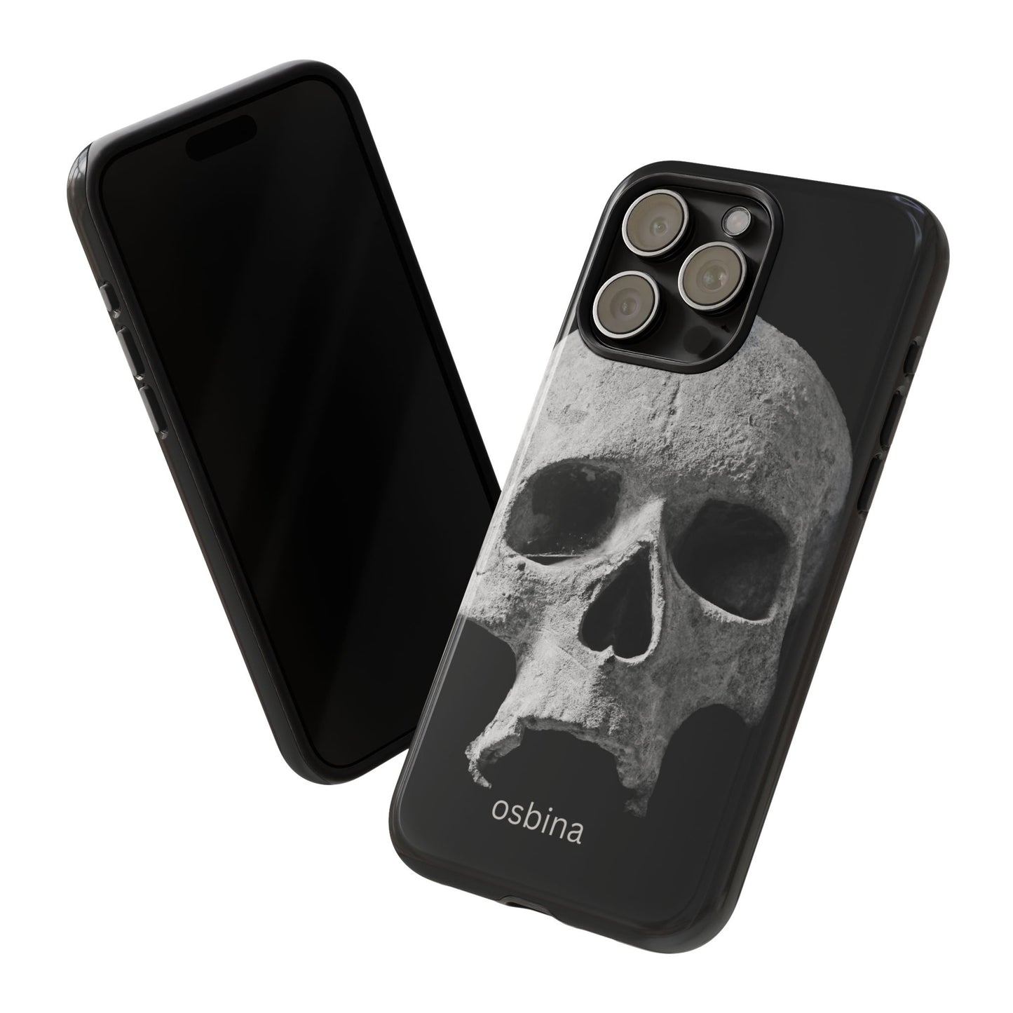 osbina | White Skull Phone Case | Season Collective Collection
