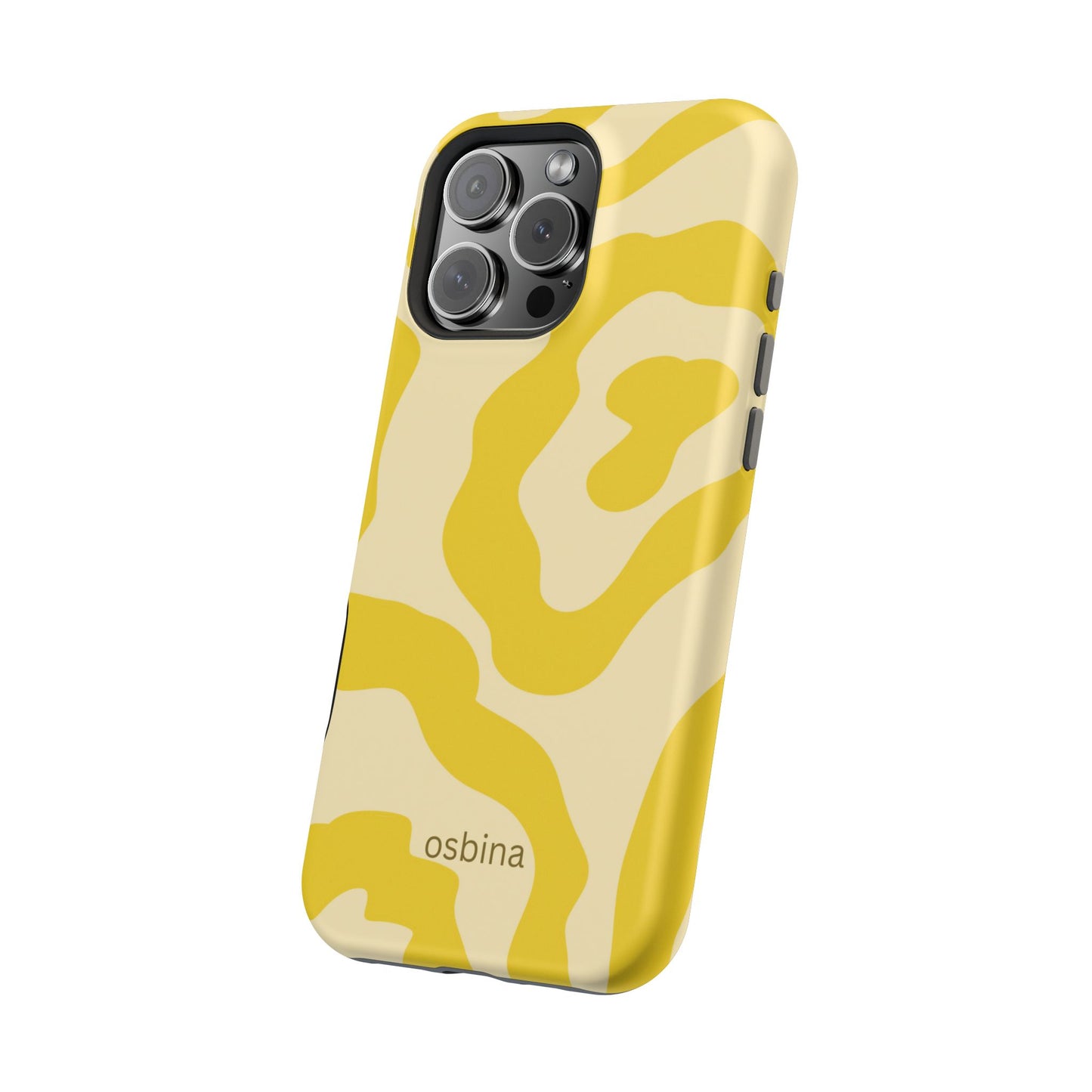 osbina | MagSafe compatible for iPhone | The Mustard Muse Phone Case | Color Edit Collection