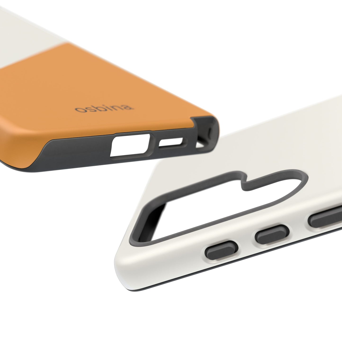 osbina | Divide & Conquer — The Orange + White Split Diagonal Case | The Season Collective