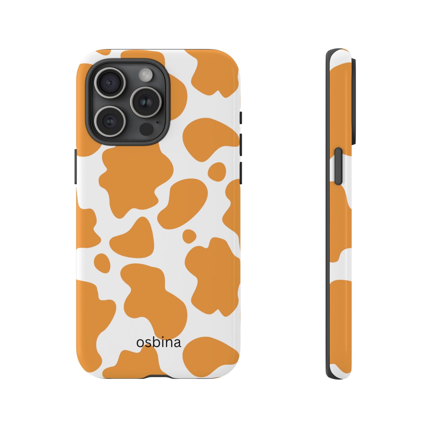 osbina | Holy Cow, It’s Chic — The Orange Cow Print Case | The Season Collective