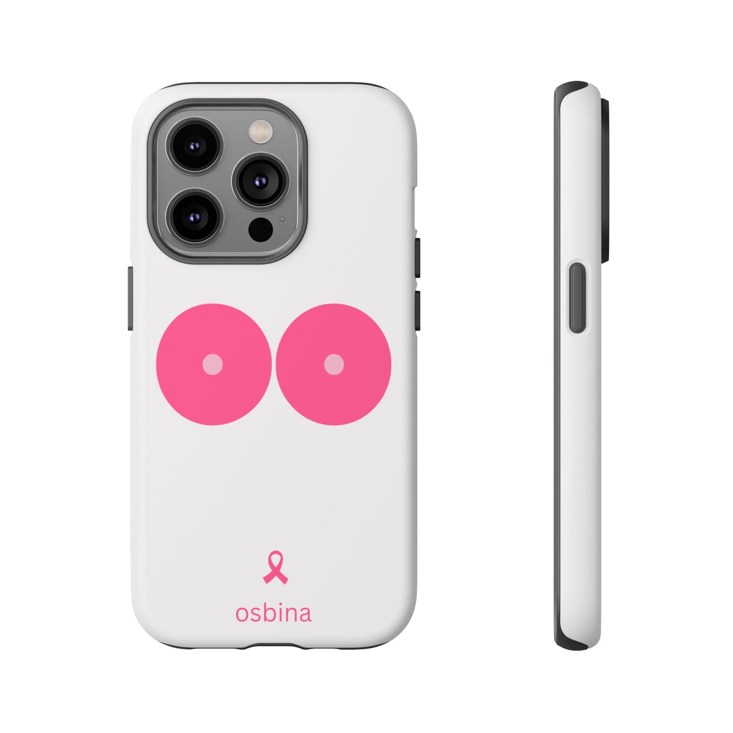 osbina | Limited Edition The Check Your Tatas Case in Light Pink + Soft Pink + Hot Pink | The Pink October Collection | Inspired By