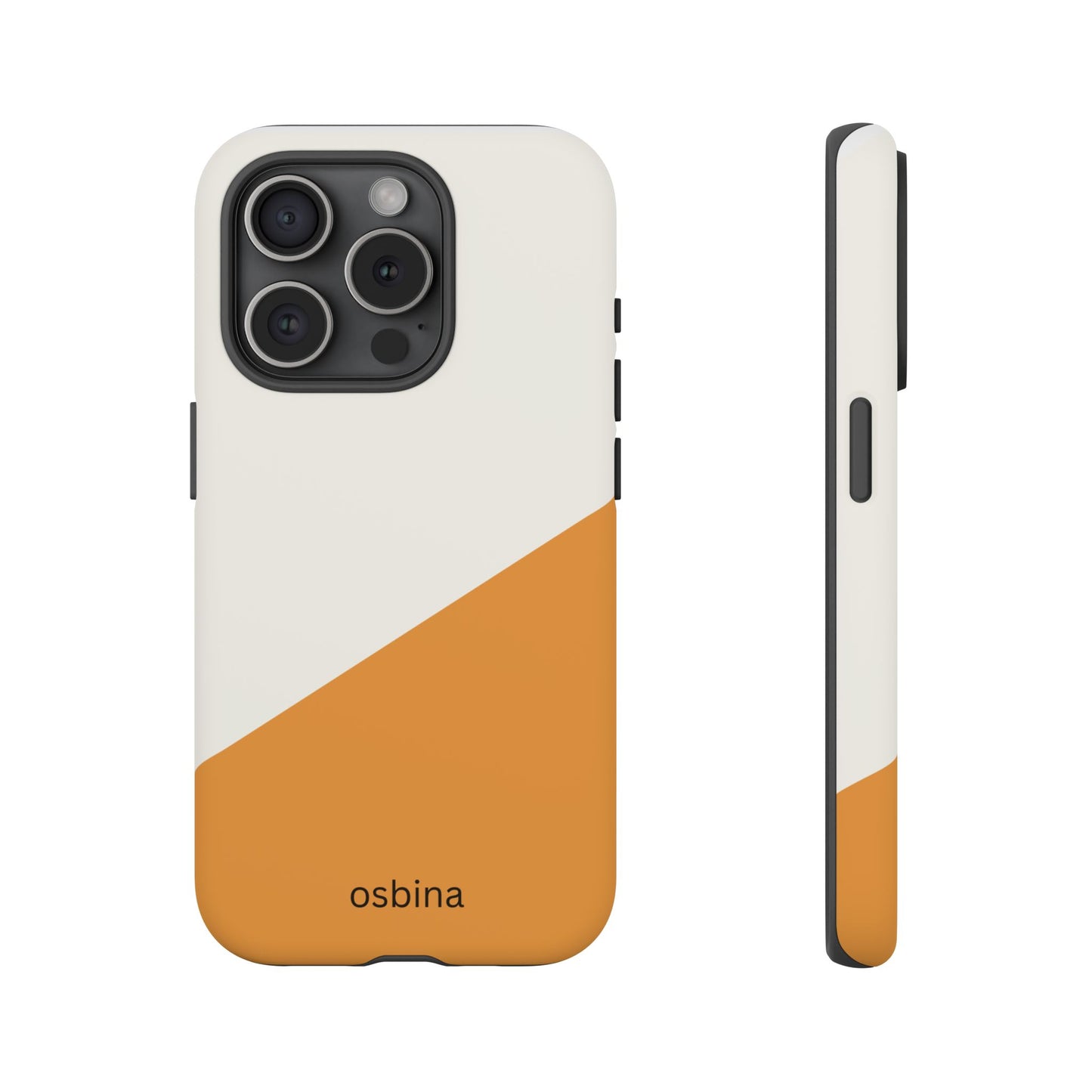 osbina | Divide & Conquer — The Orange + White Split Diagonal Case | The Season Collective