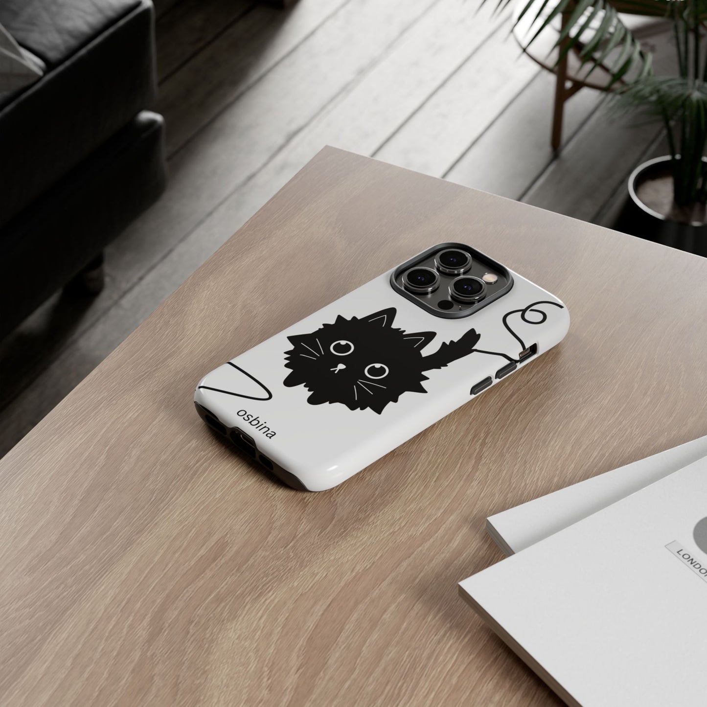 osbina | Midnight Couture Cat Phone Case | Season Collective Collection