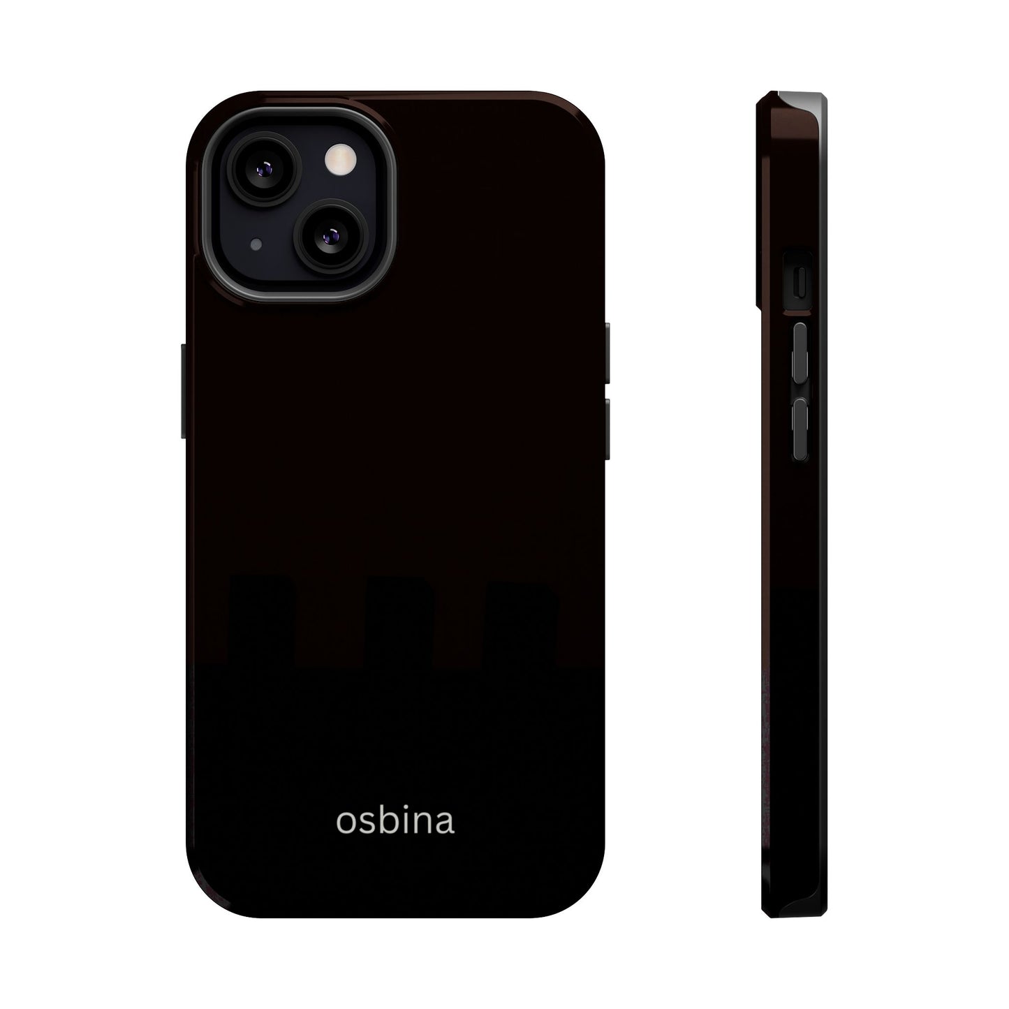 osbina | MagSafe compatible for iPhone | The Onyx Phone Case | Modern Man Collection