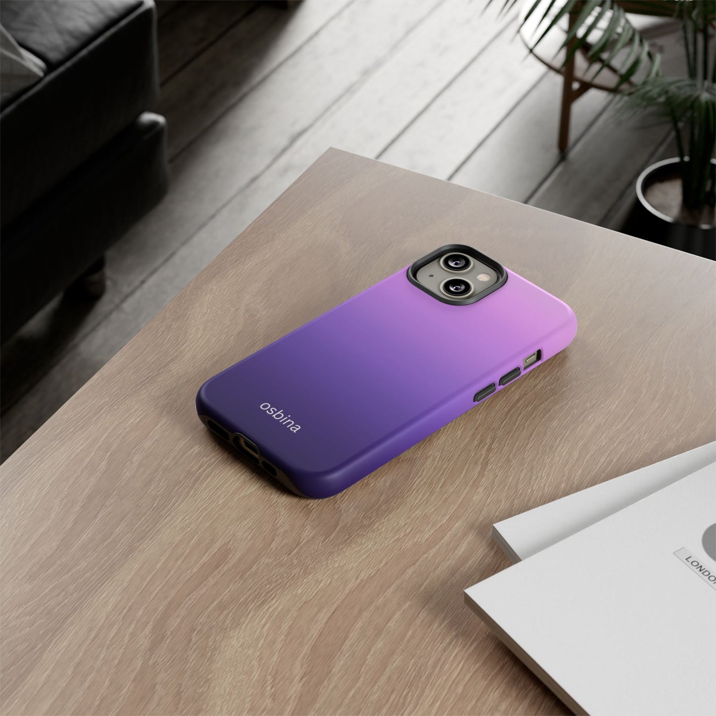 osbina | The Violet Haze Phone Case | Color Edit Collection