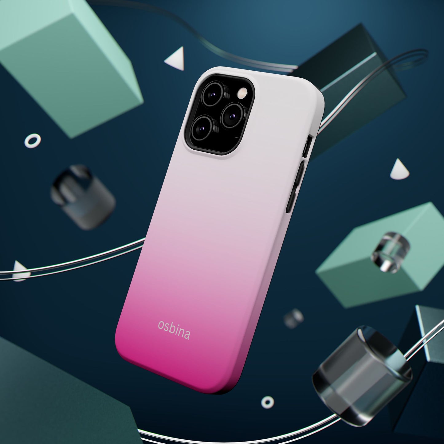 osbina | MagSafe compatible for iPhone | The Radiant Ombre Case | YAYOU Collection Supporting Shine Like Sable