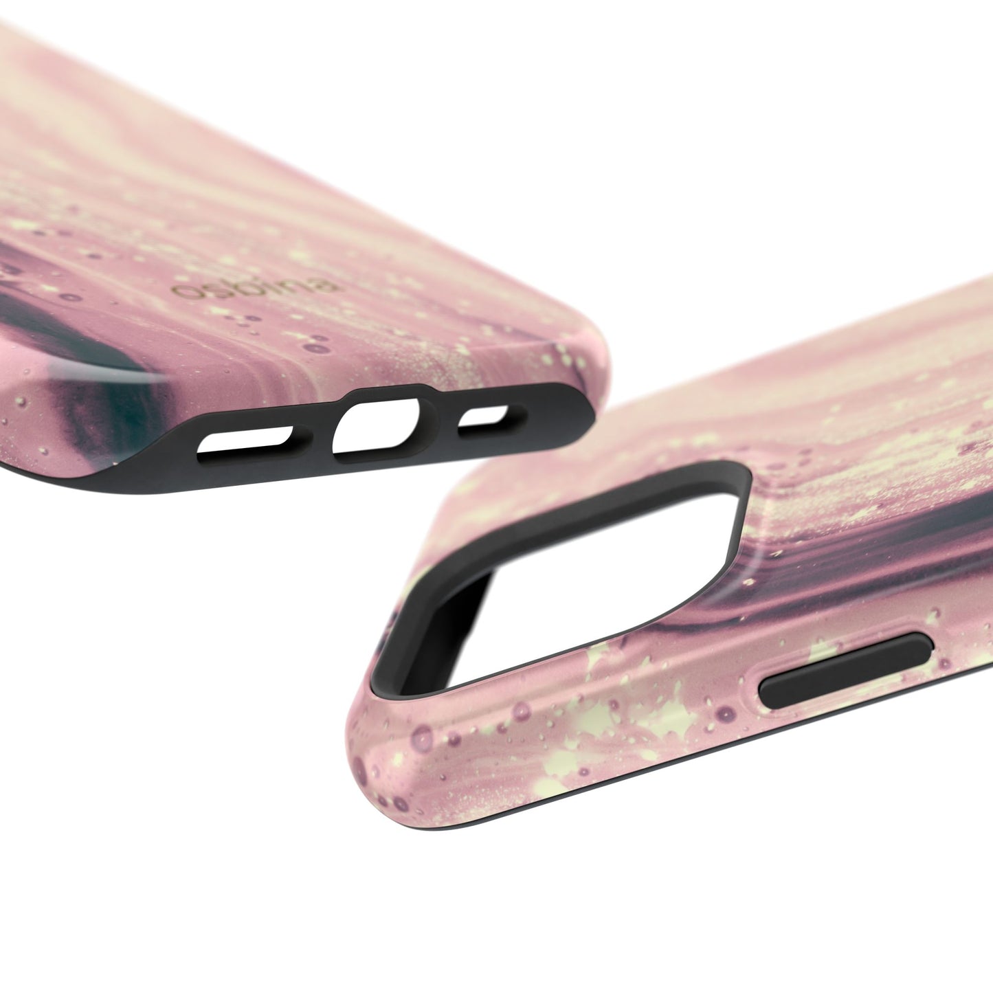osbina | MagSafe compatible for iPhone | The Amethyst Glow Phone Case | Modern Muse Collection