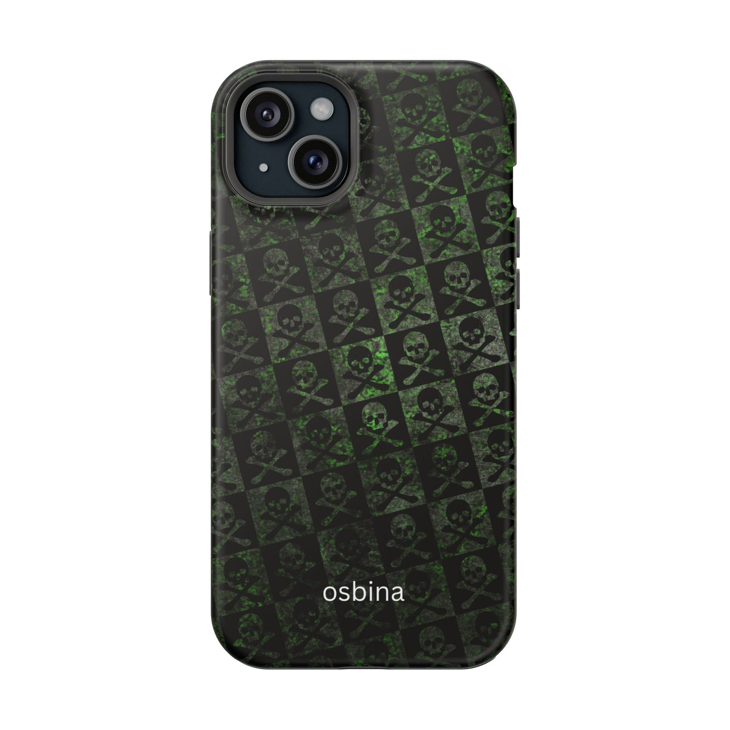 osbina | MagSafe compatible for iPhone | Skull & Crossbones Phone Case | Season Collective Collection
