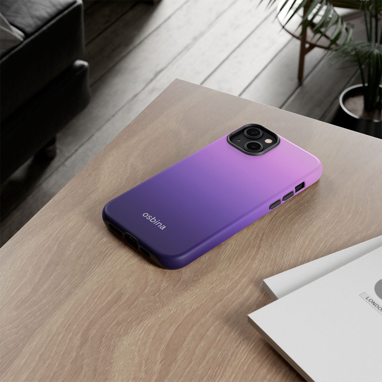 osbina | The Violet Haze Phone Case | Color Edit Collection