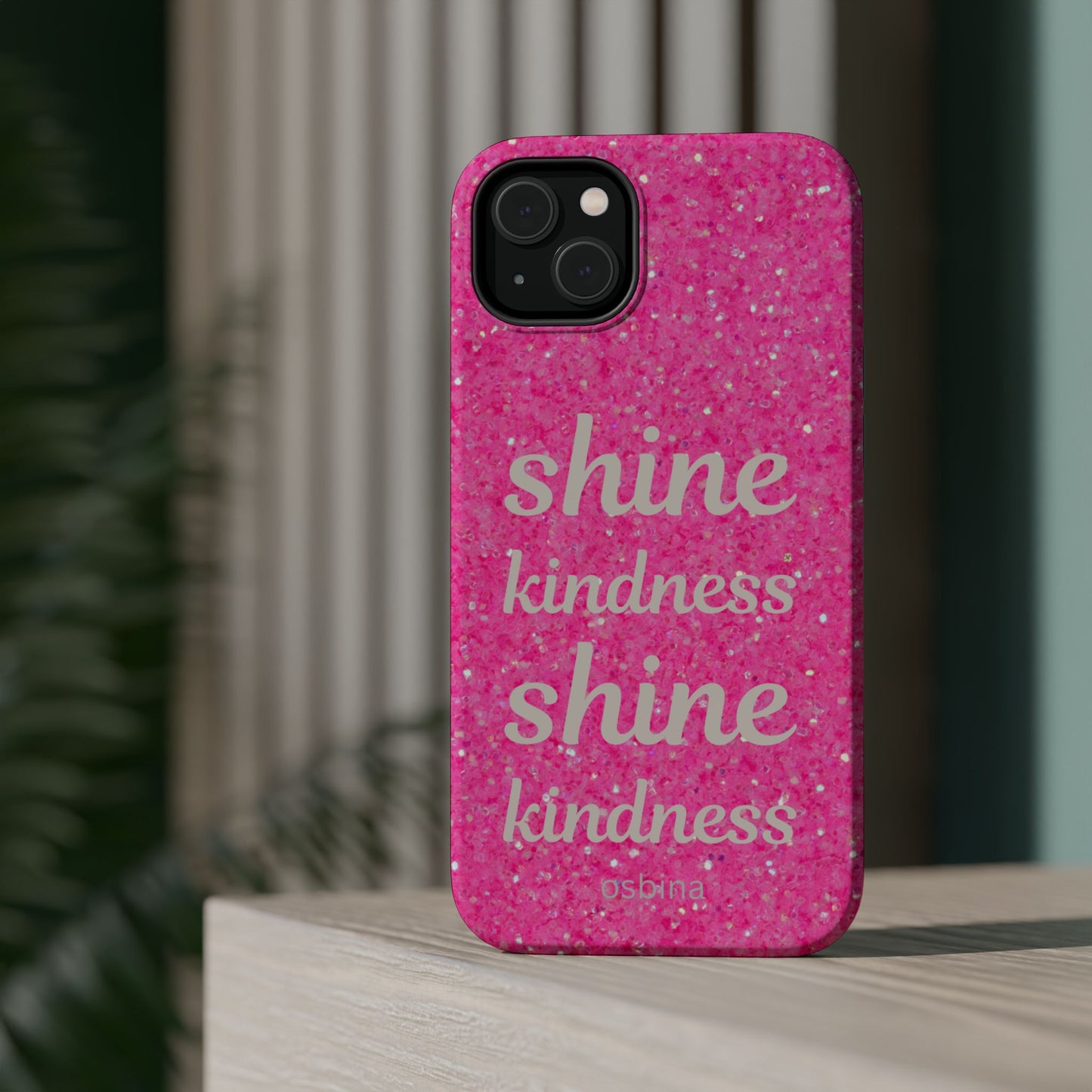 osbina | MagSafe | The Glittering Kindness Case | YAYOU Collection Supporting Shine Like Sable