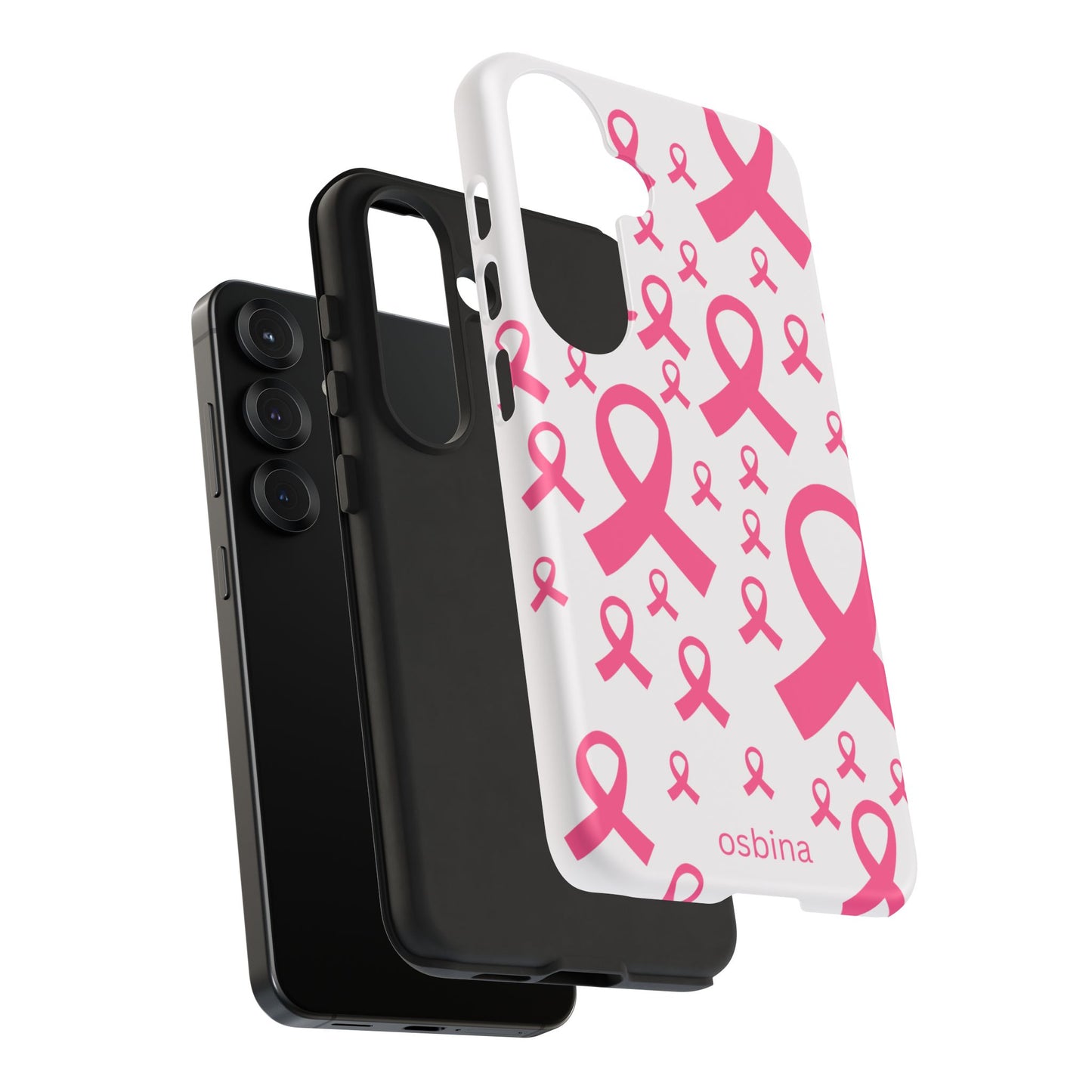 osbina | Limited Edition Strength in Ribbons Case in Light Pink + Soft Pink + Hot Pink | The Pink October Collection | Inspired By