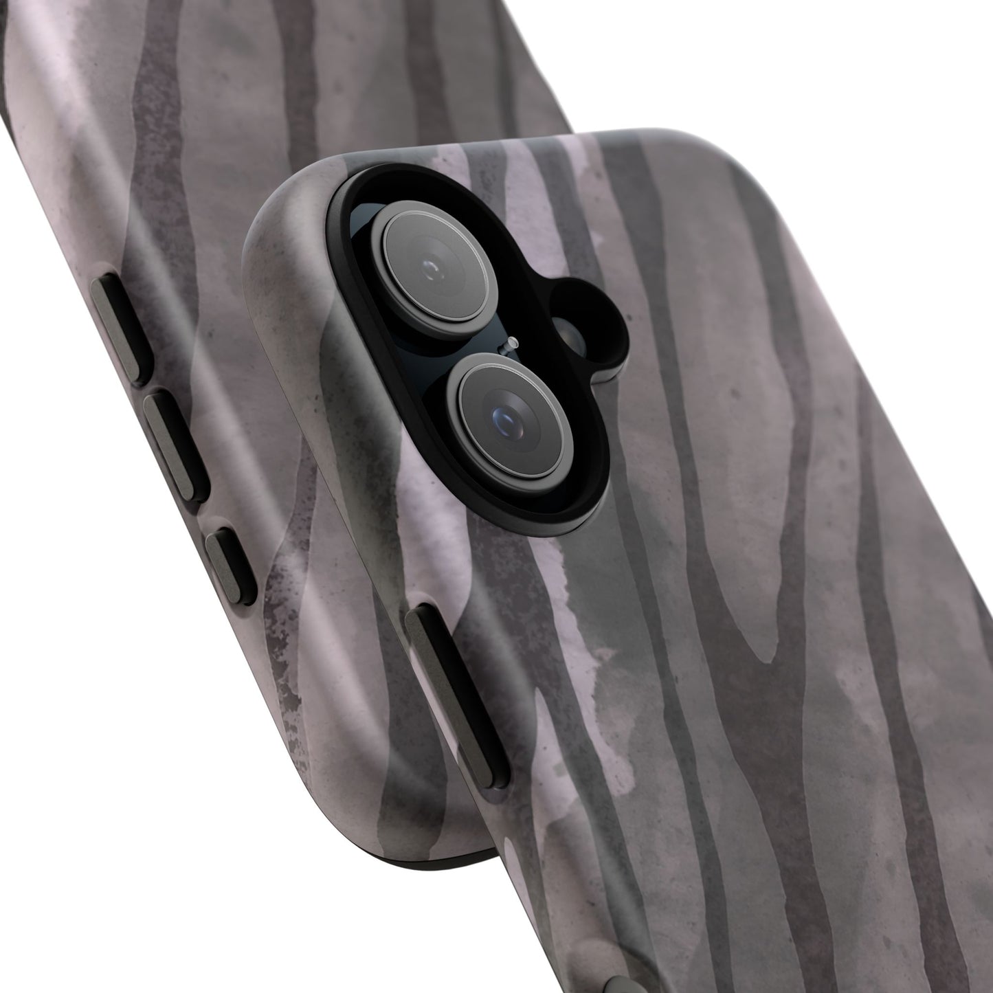 osbina | Stripes on Point — The Muted Gray + Black Tiger Case | The Season Collective
