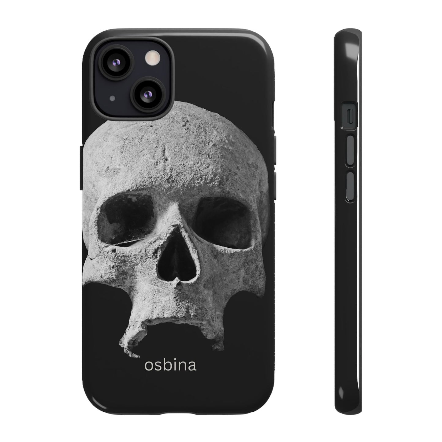 osbina | White Skull Phone Case | Season Collective Collection