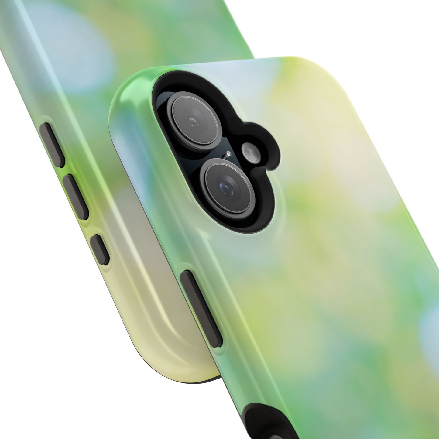 osbina | MagSafe compatible for iPhone | The Veridian Orbs Phone Case | Color Edit Collection
