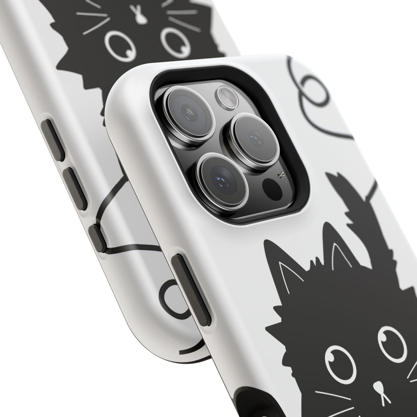 osbina | MagSafe compatible for iPhone | Midnight Couture Cat Phone Case | Season Collective Collection