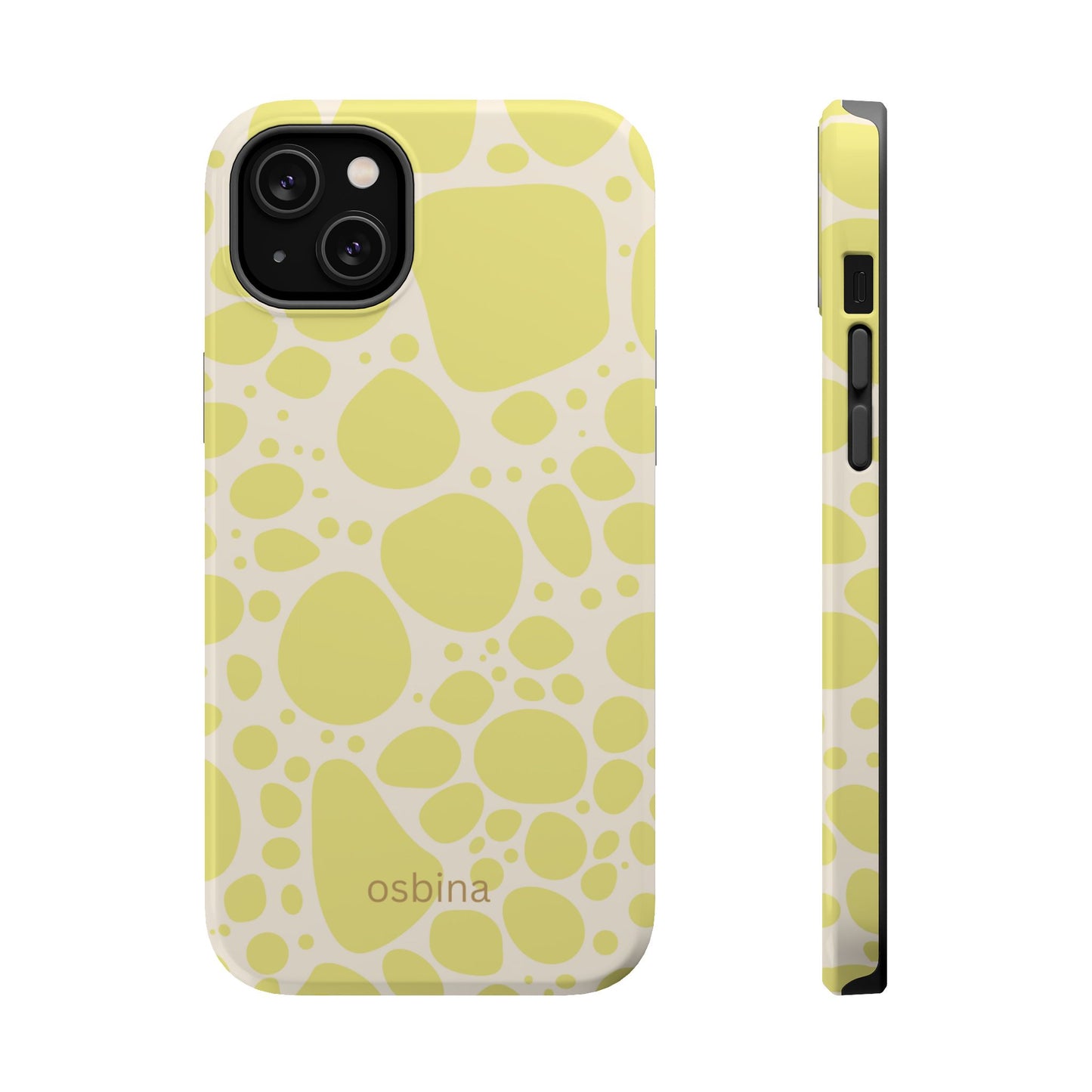 osbina | MagSafe compatible for iPhone | The Chartreuse Mirage Phone Case | Color Edit Collection