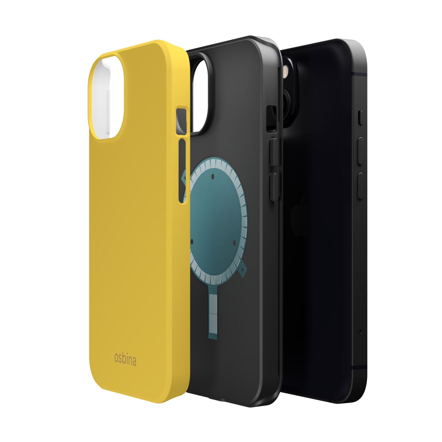 osbina | MagSafe compatible for iPhone | The Solar Phone Case | Modern Man Collection