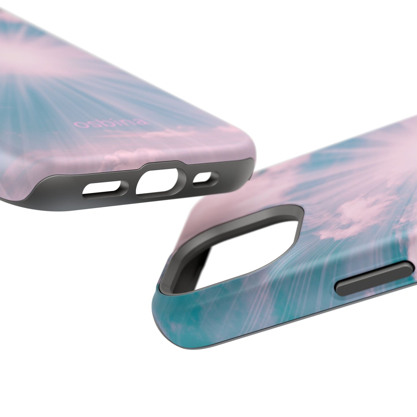 osbina | MagSafe compatible for iPhone | The Sunburst Skies Case | YAYOU Collection Supporting Shine Like Sable
