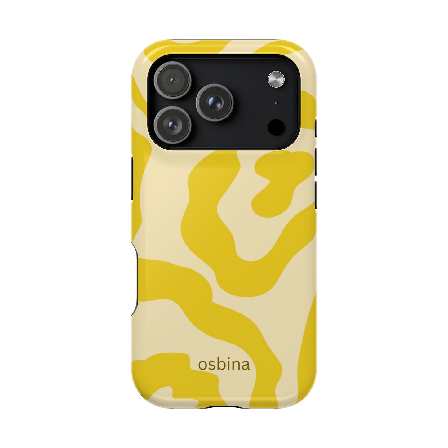 osbina | MagSafe compatible for iPhone | The Mustard Muse Phone Case | Color Edit Collection