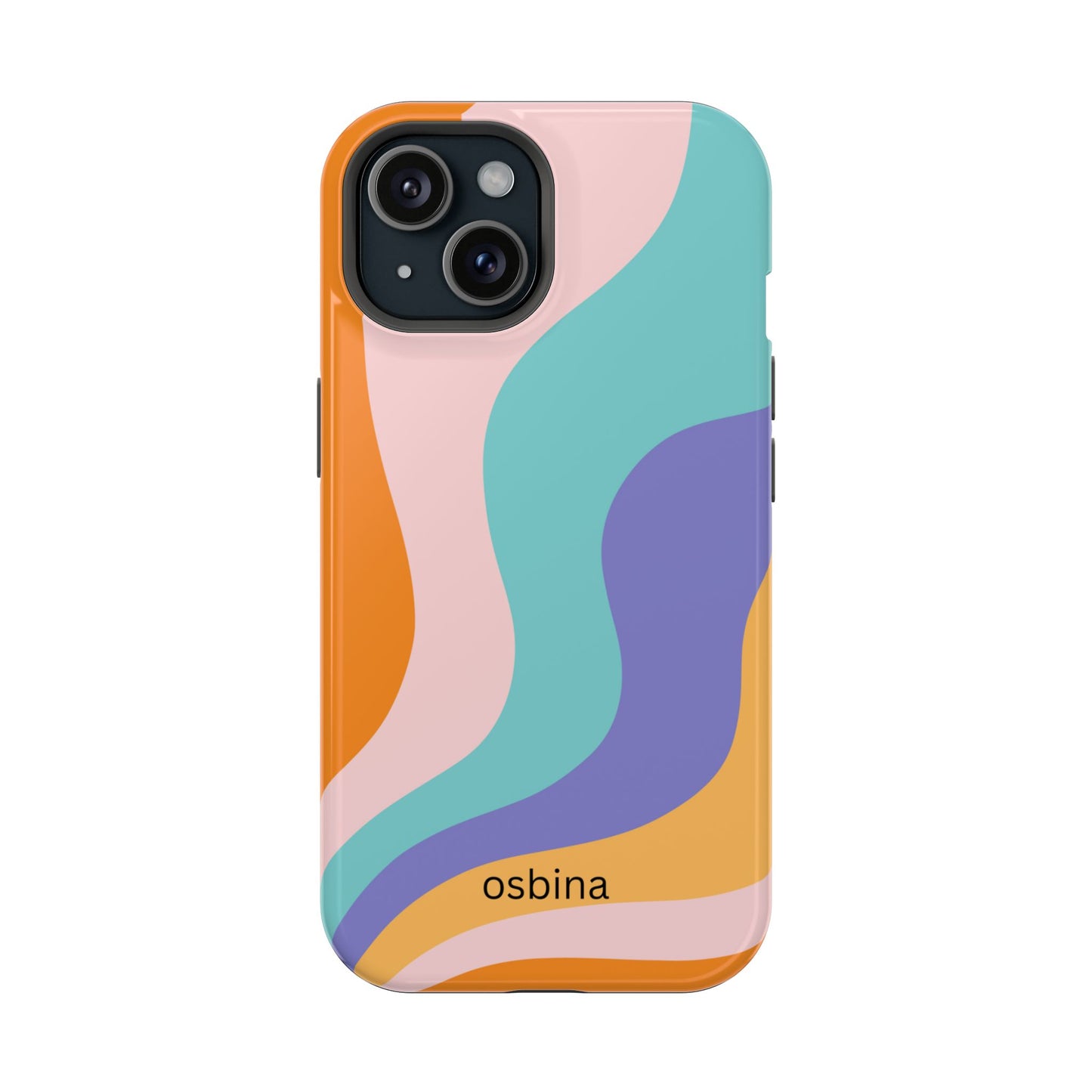 osbina | MagSafe compatible for iPhone | Retro Nouveau Phone Case | Modern Muse Collection