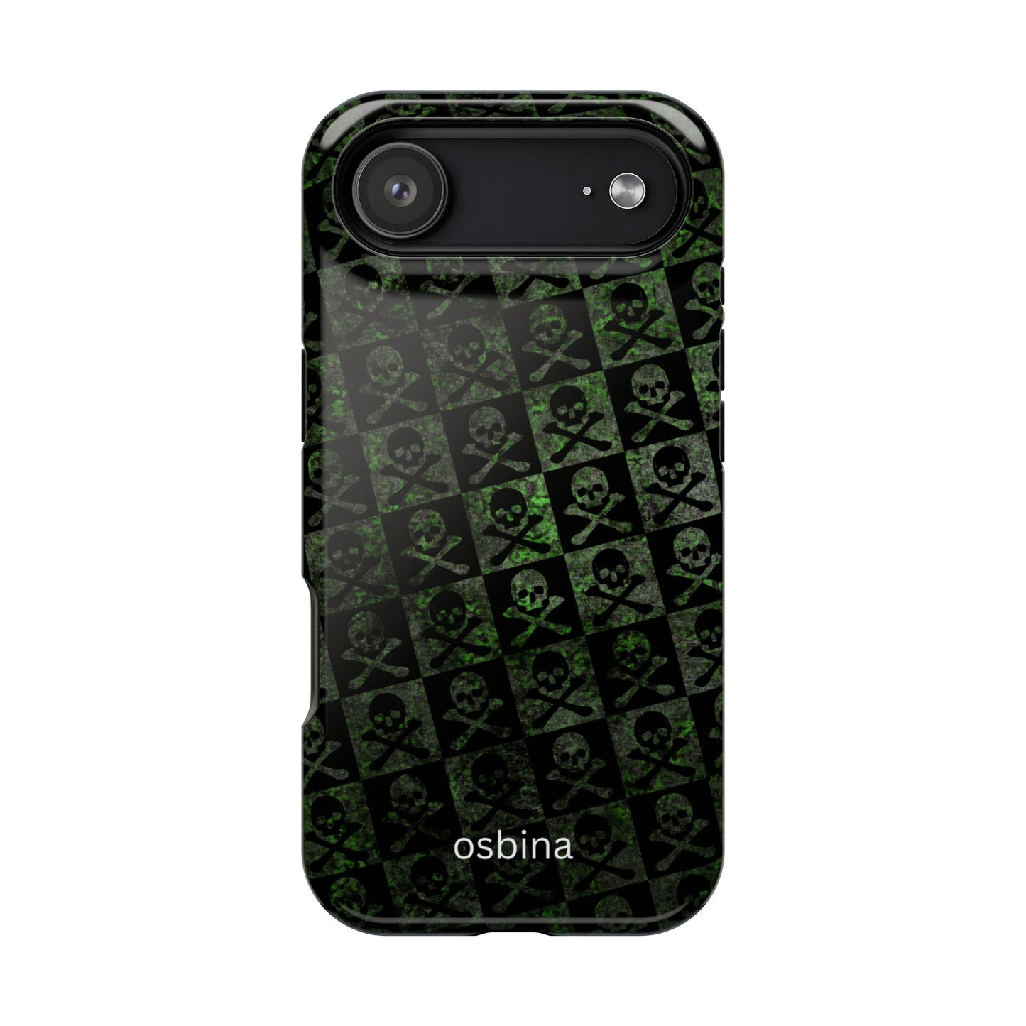 osbina | MagSafe compatible for iPhone | Skull & Crossbones Phone Case | Season Collective Collection