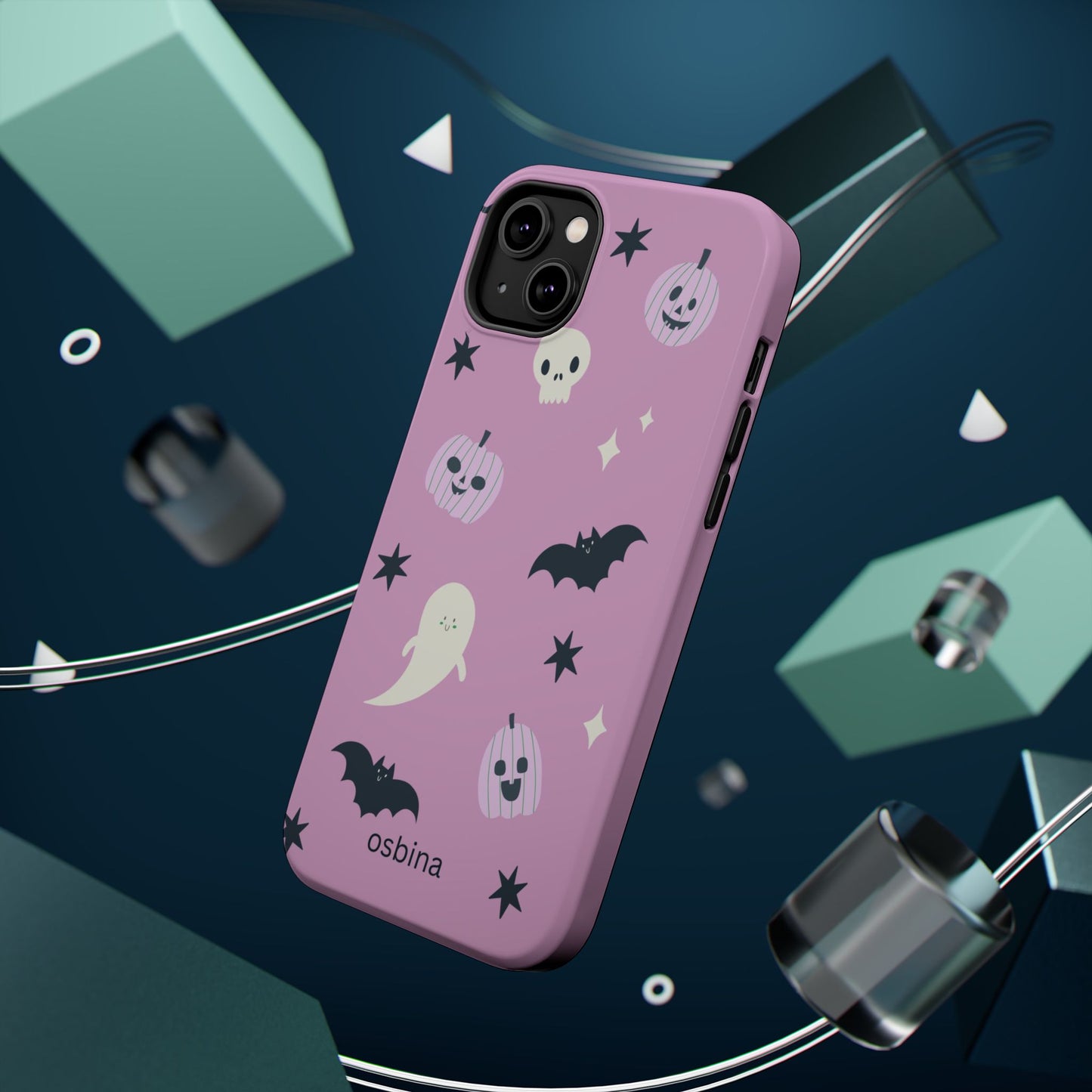 osbina | MagSafe compatible for iPhone | Blush Bewitched Limited Edition Spooky Chic Phone Case | Season Collective Collection