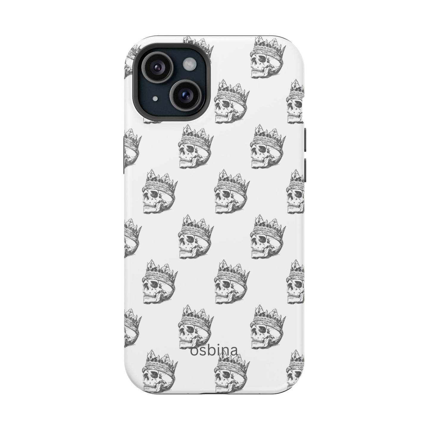 osbina | MagSafe compatible for iPhone | Skulls Royale Phone Case | Season Collective Collection