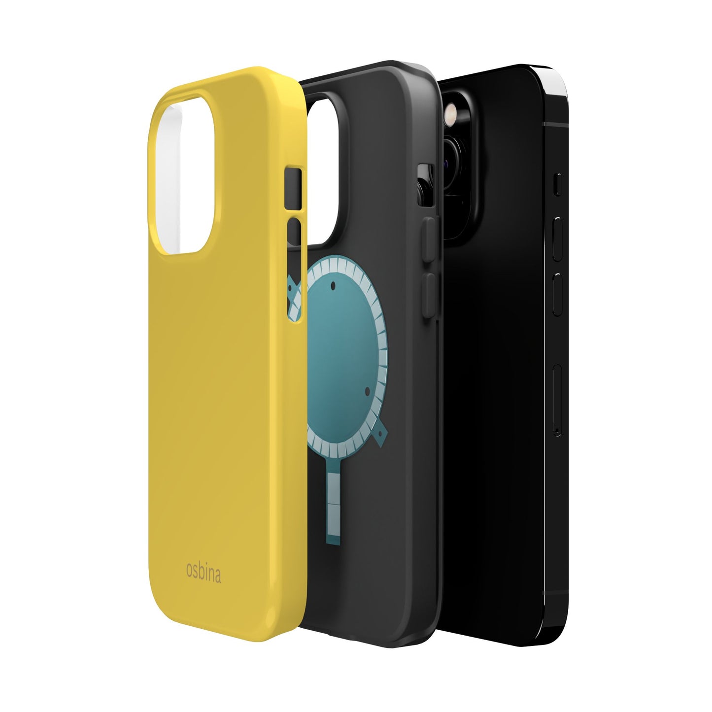 osbina | MagSafe compatible for iPhone | The Solar Phone Case | Modern Man Collection
