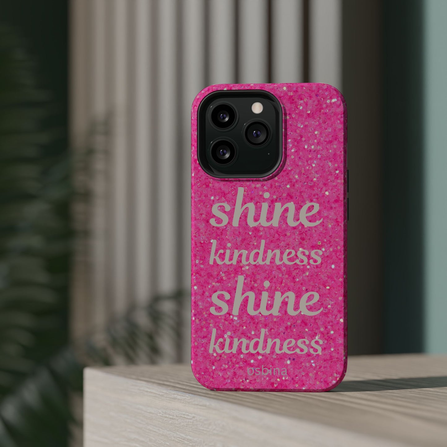 osbina | MagSafe | The Glittering Kindness Case | YAYOU Collection Supporting Shine Like Sable
