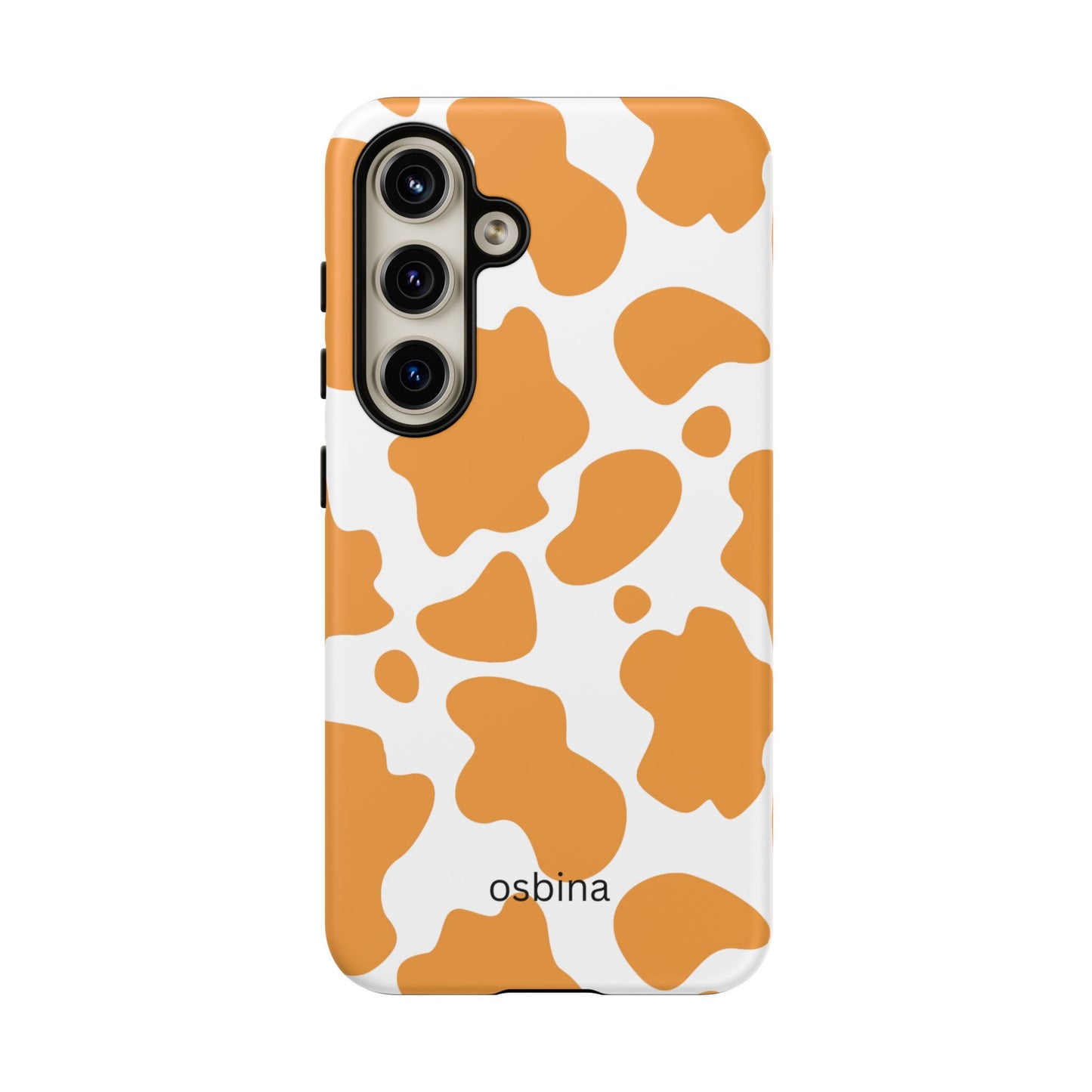 osbina | Holy Cow, It’s Chic — The Orange Cow Print Case | The Season Collective