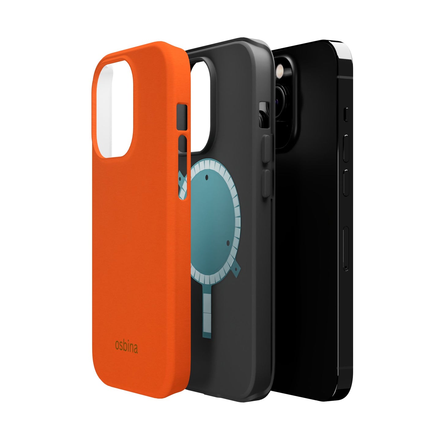 osbina | MagSafe compatible for iPhone | The Ember Phone Case | Modern Man Collection