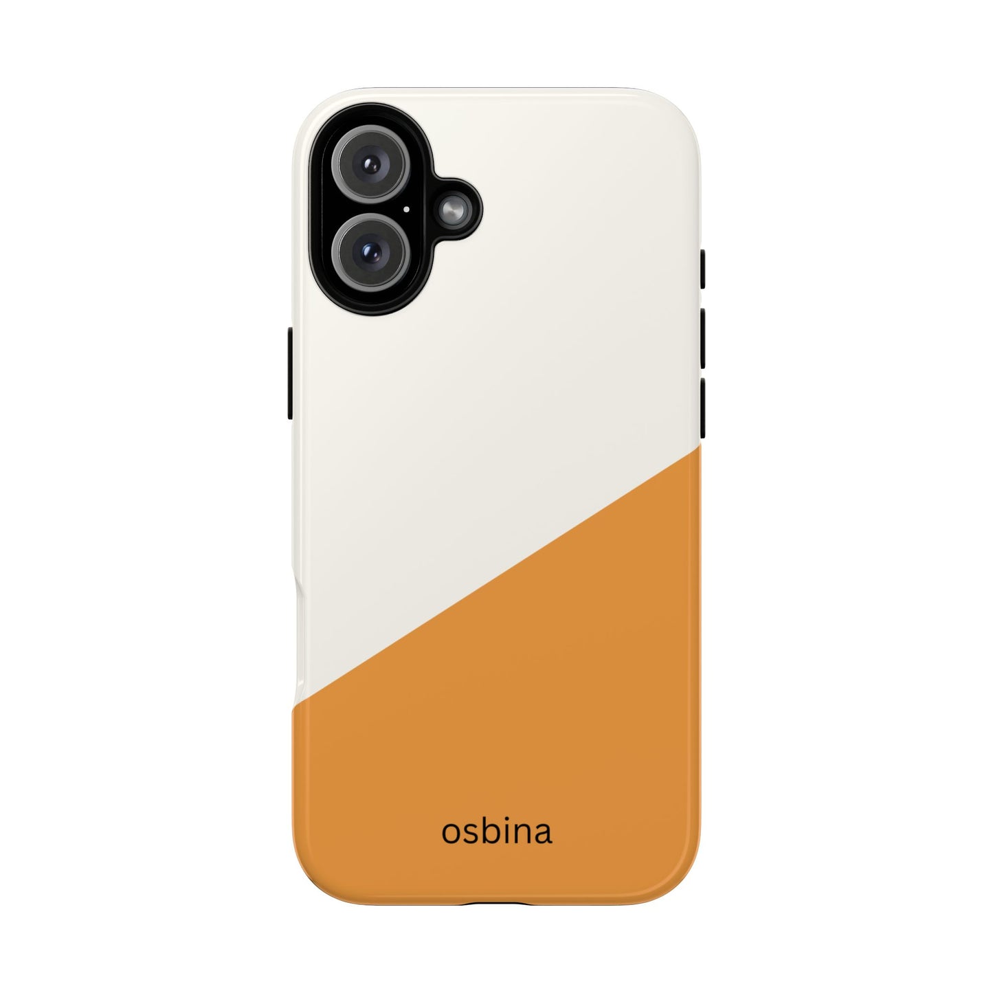osbina | Divide & Conquer — The Orange + White Split Diagonal Case | The Season Collective
