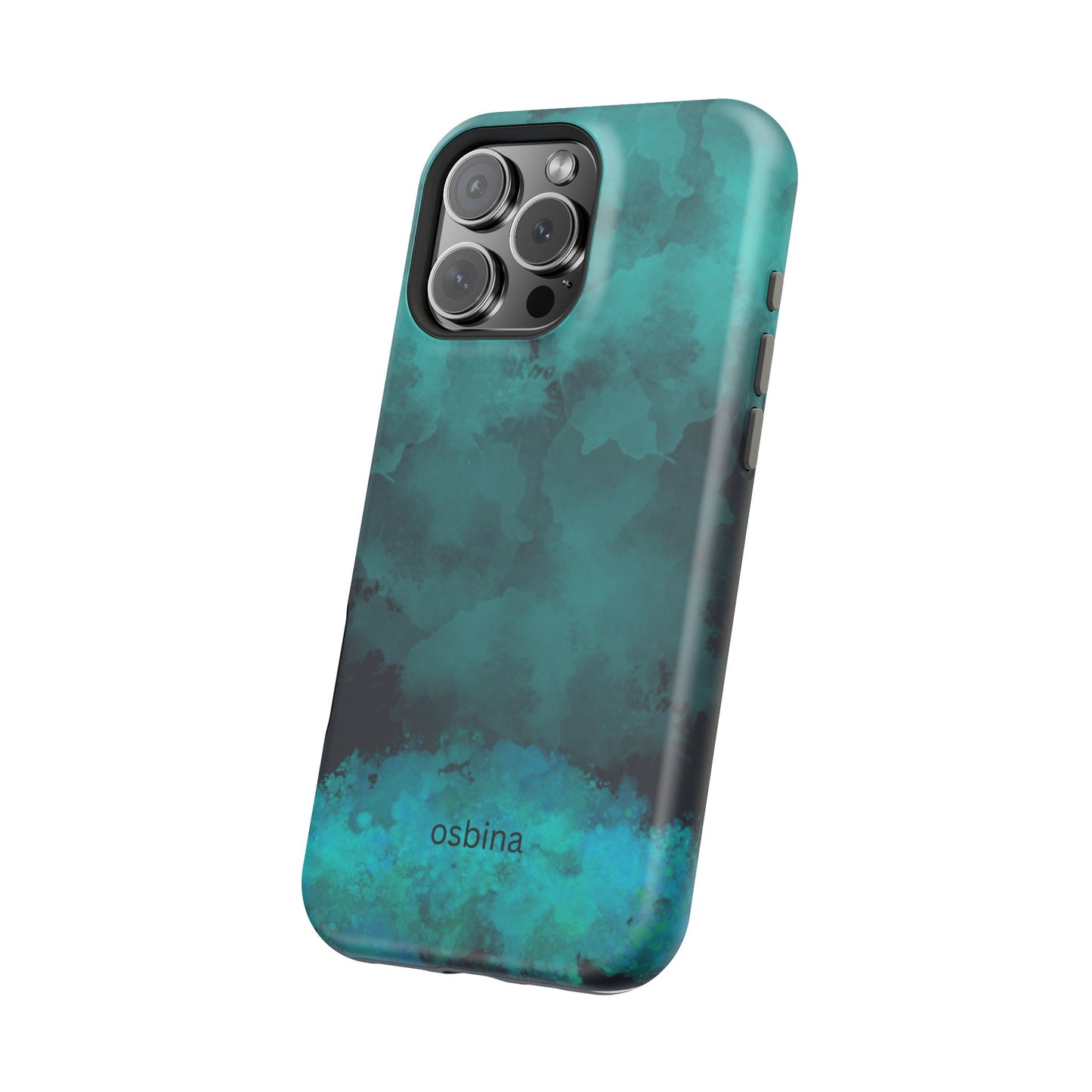 osbina | MagSafe compatible for iPhone | Midnight Aurora Phone Case | Modern Muse Collection