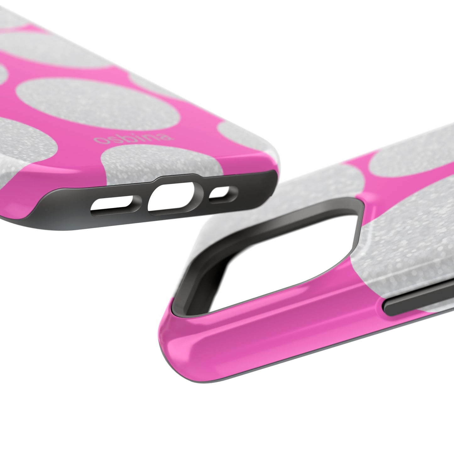 osbina | MagSafe compatible for iPhone | The Sparkling Bubbles Case | YAYOU Collection Supporting Shine Like Sable