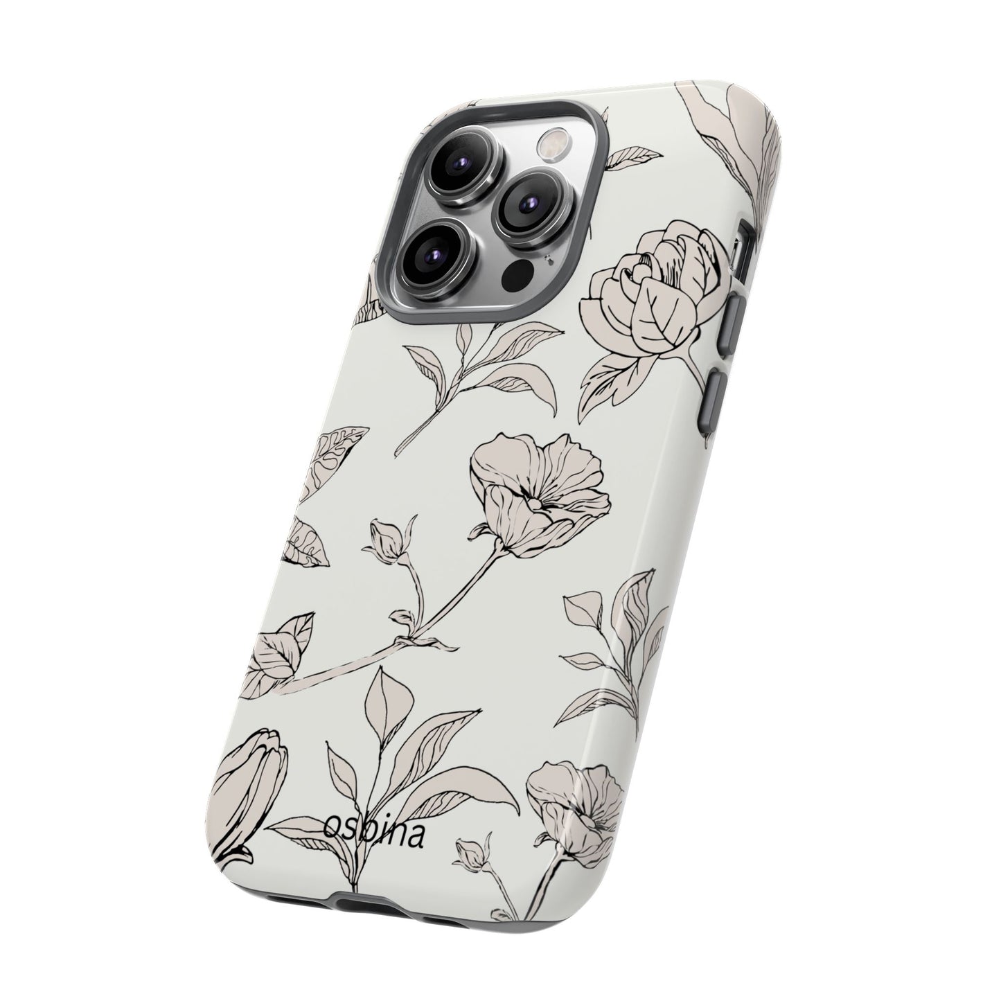 osbina | Silhouette Bloom Phone Case | Modern Muse Collection