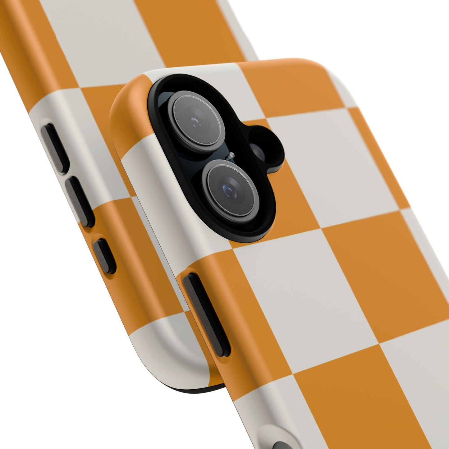 osbina | Check You Out — The Orange + White Check Case | The Season Collective