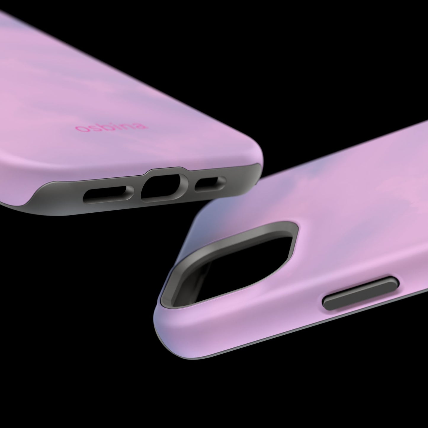 osbina | MagSafe compatible for iPhone | The Rosy Skies Case | YAYOU Collection Supporting Shine Like Sable