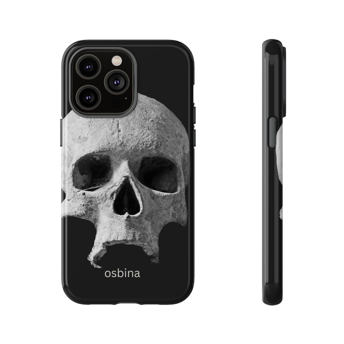osbina | White Skull Phone Case | Season Collective Collection